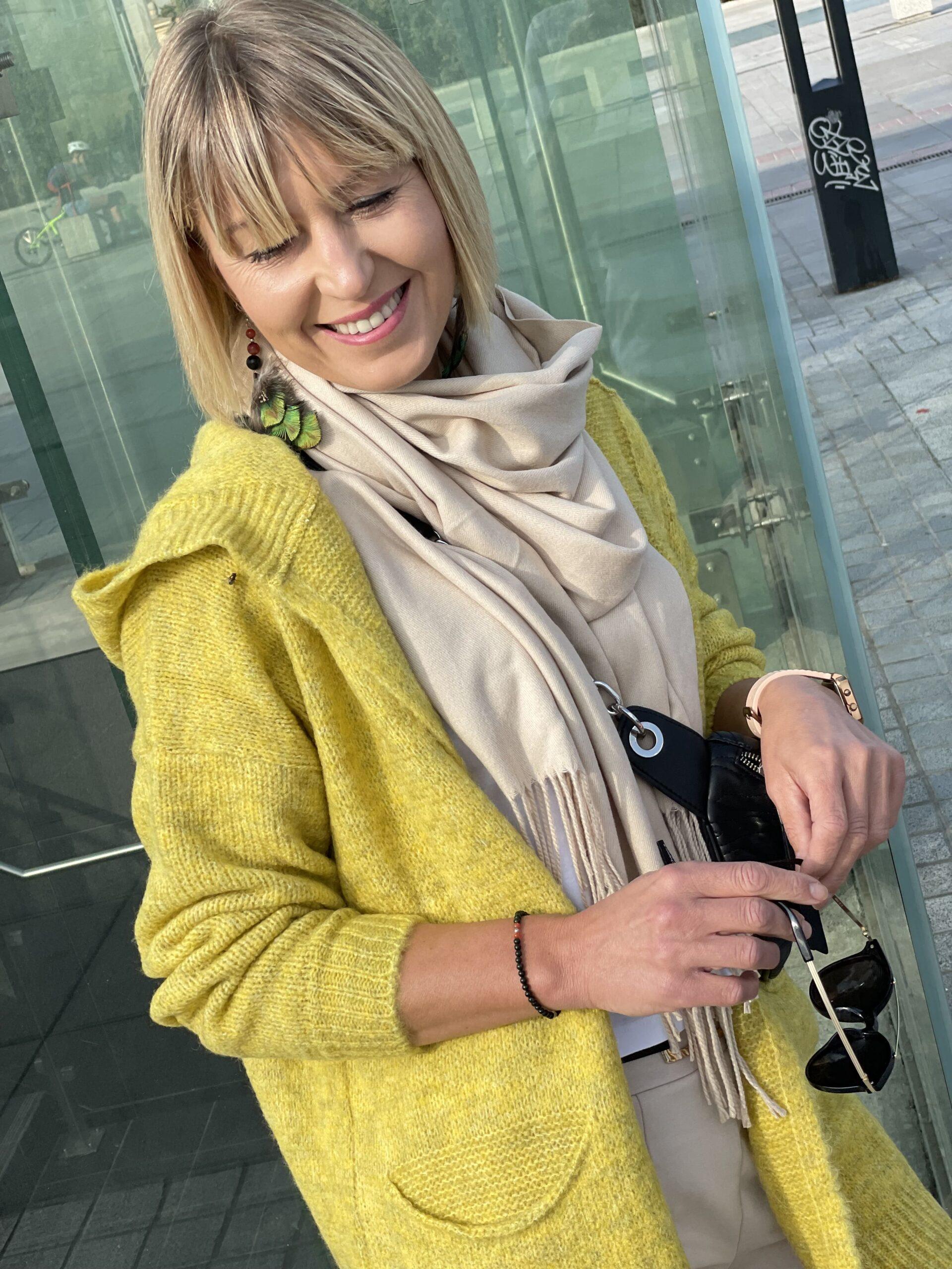 Kardigan Hoodie - Słonecznikowy – Studioborycka