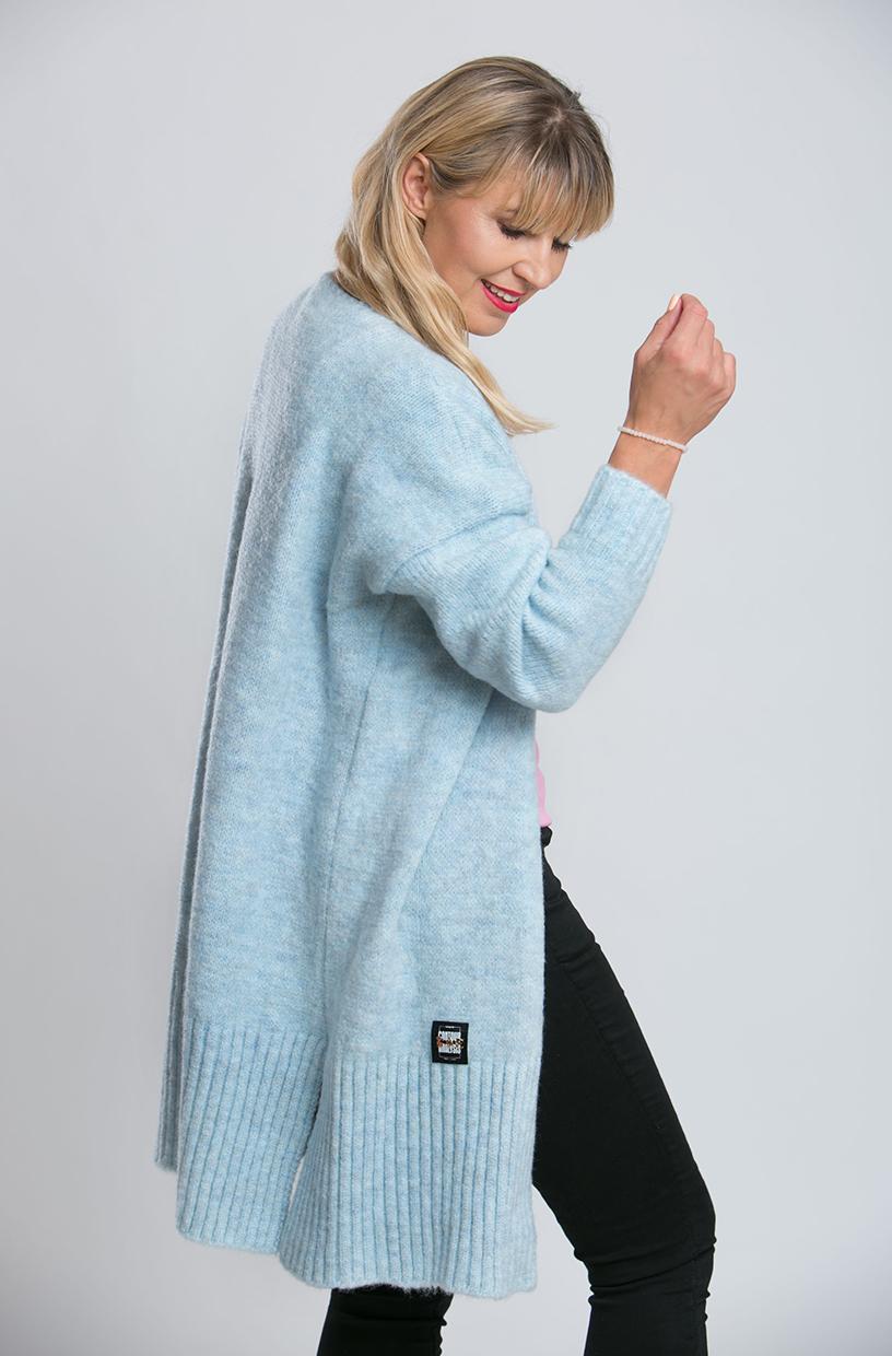 Kardigan Andrea - Błękitny – Studioborycka