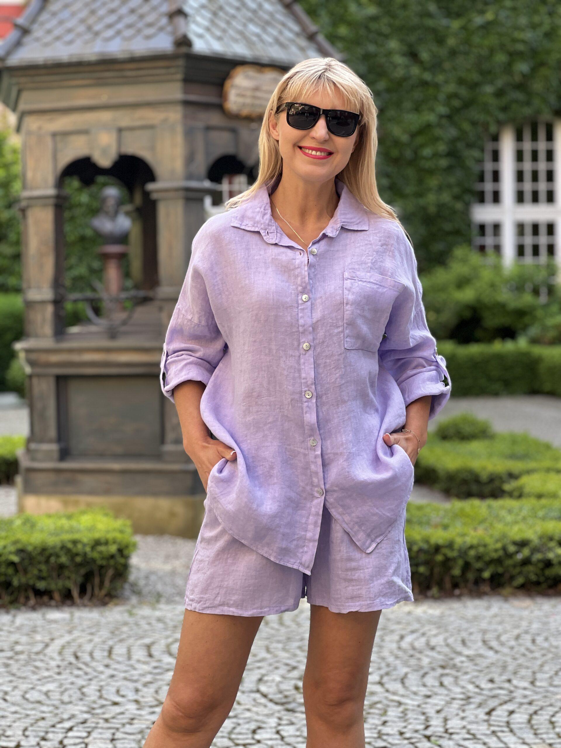 Komplet Verona - liliowy – Studioborycka
