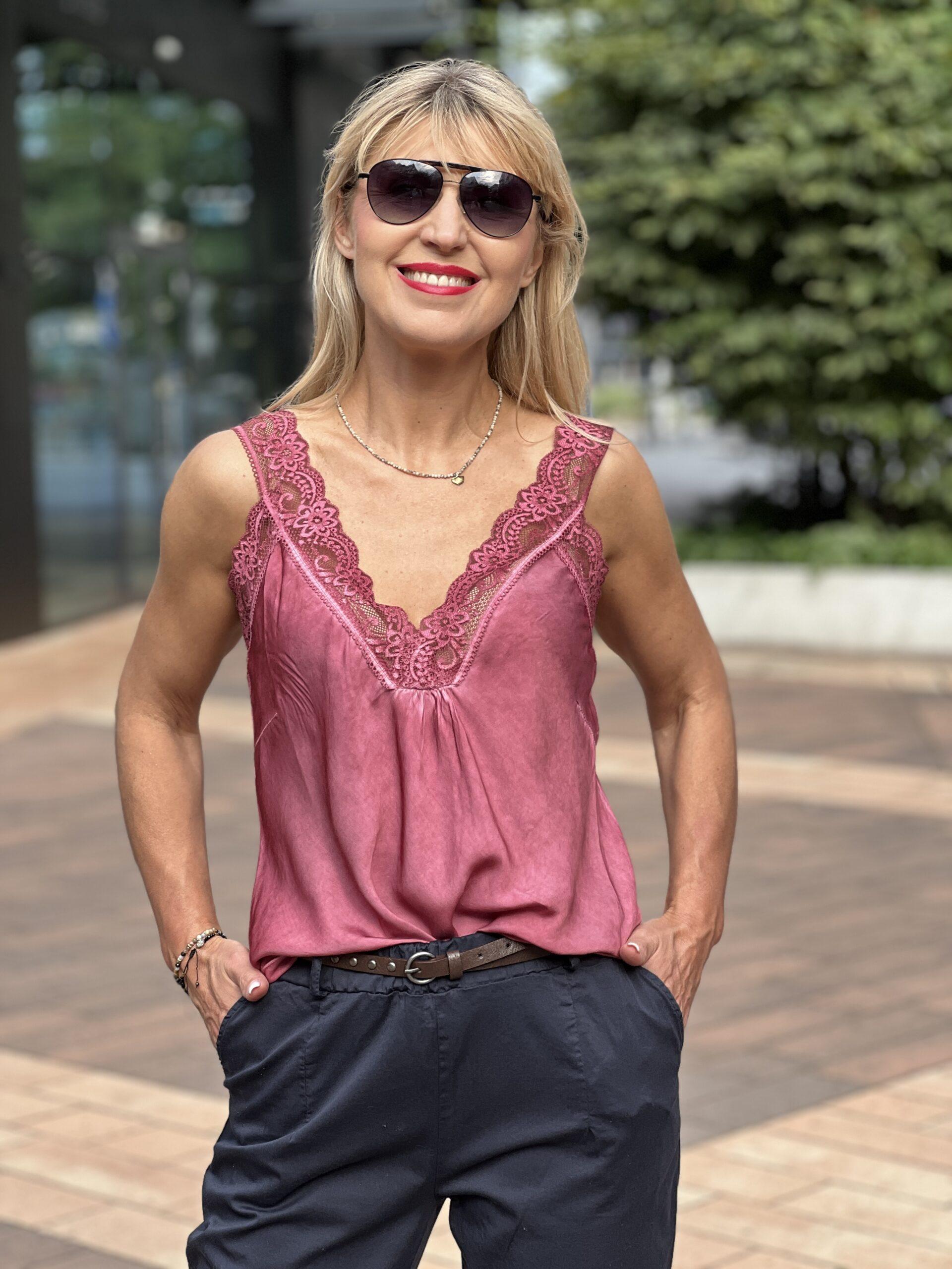 Top Lalu - malinowy – Studioborycka