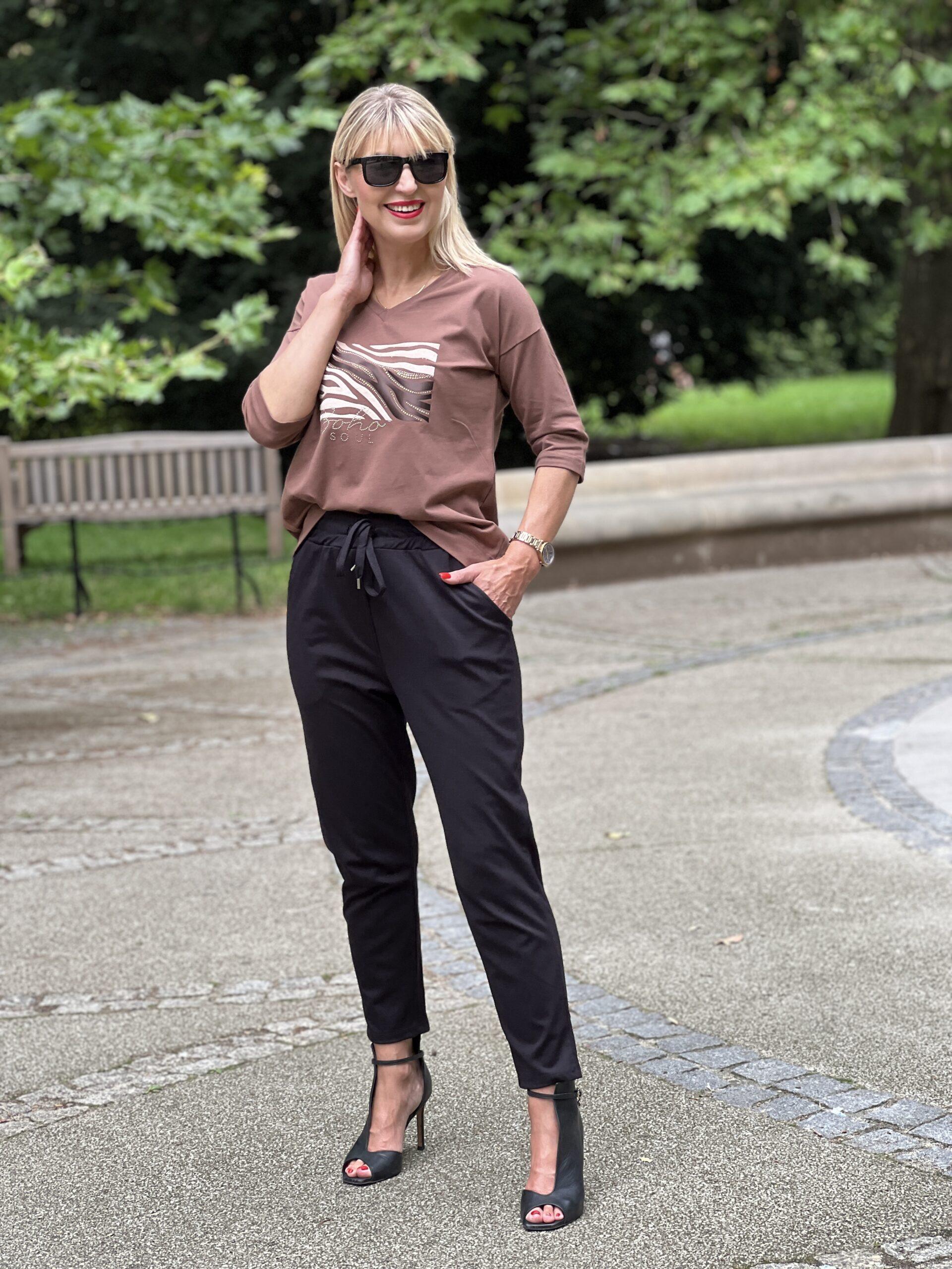 Spodnie Punto - czarne – Studioborycka