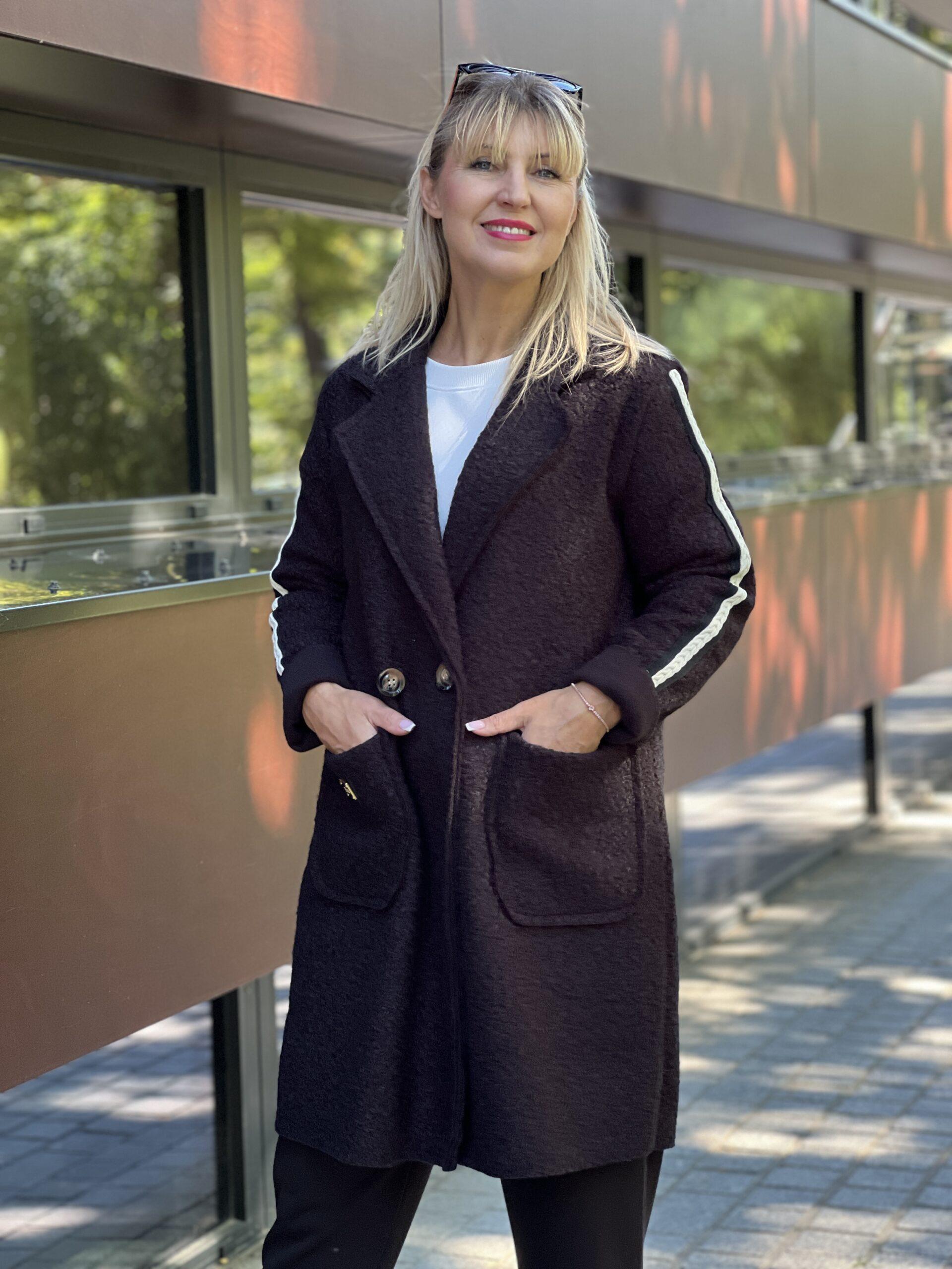 Płaszcz Teddy - czarny – Studioborycka