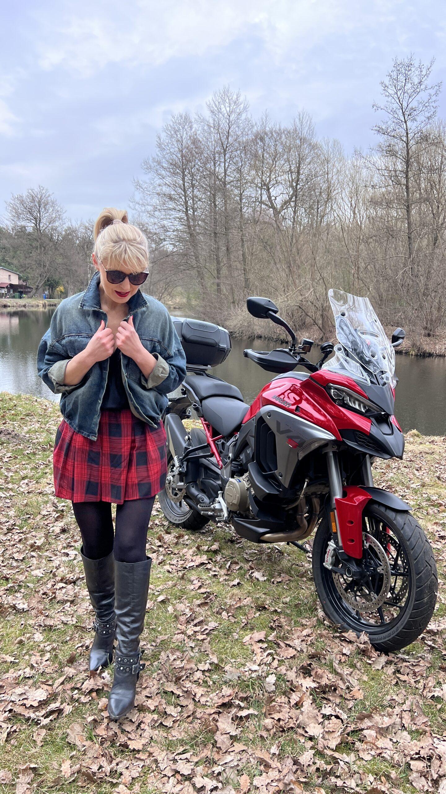 Spódnico spodenki - czerwona krata – Studioborycka