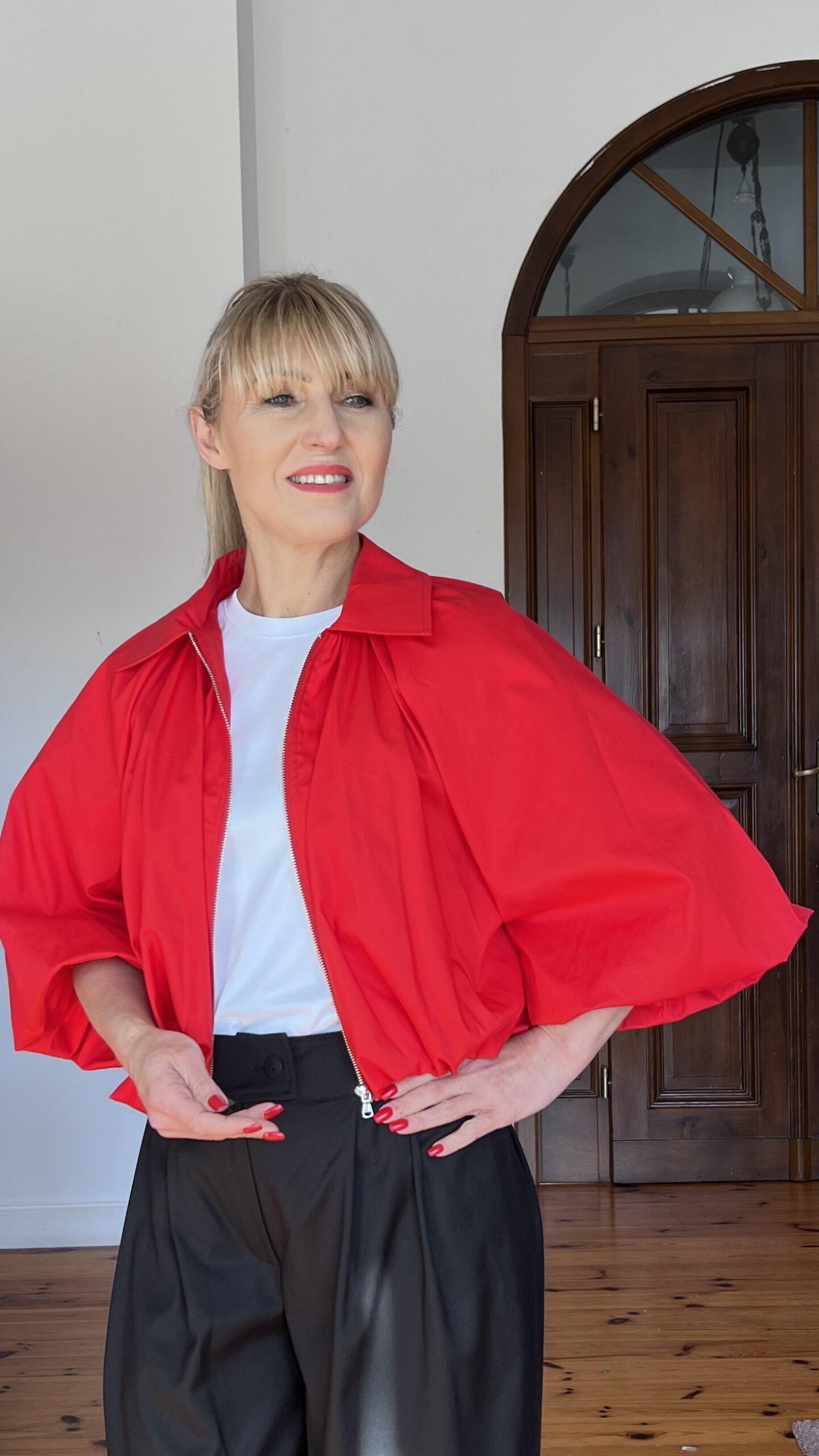 Kurtka Victoria - czerwona – Studioborycka