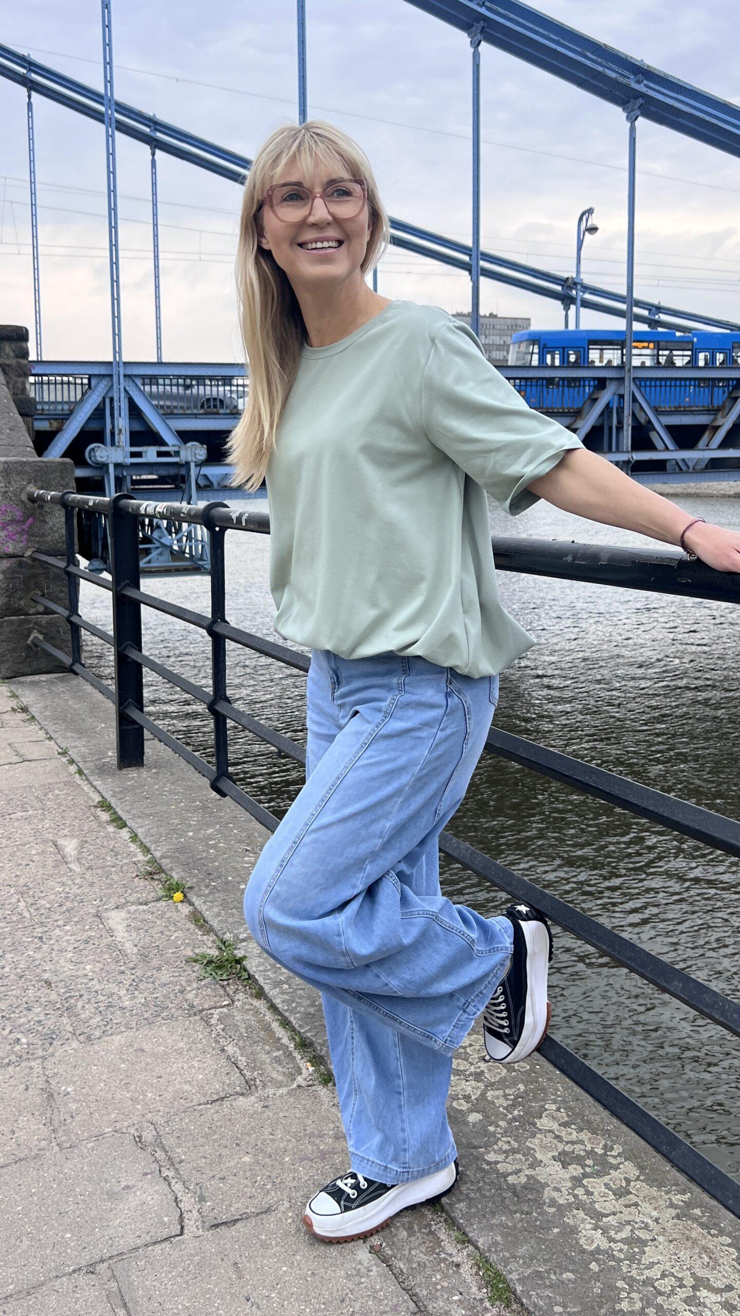 Bluzka Pure - matcha – Studioborycka