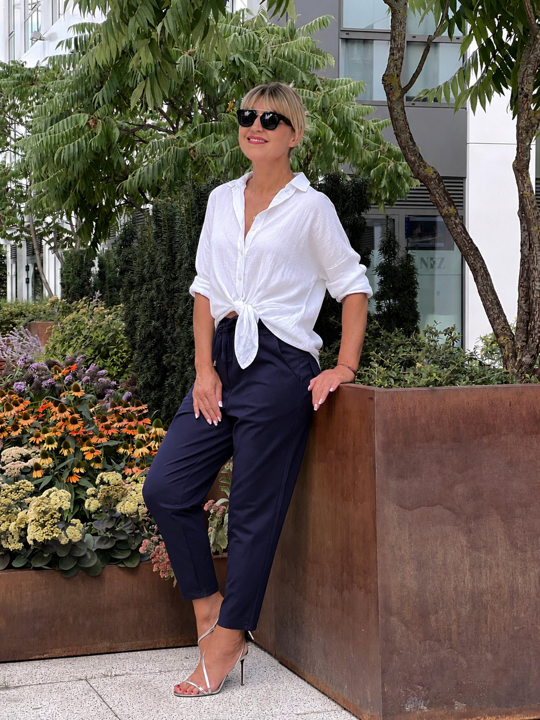 Spodnie Punto - granatowe – Studioborycka
